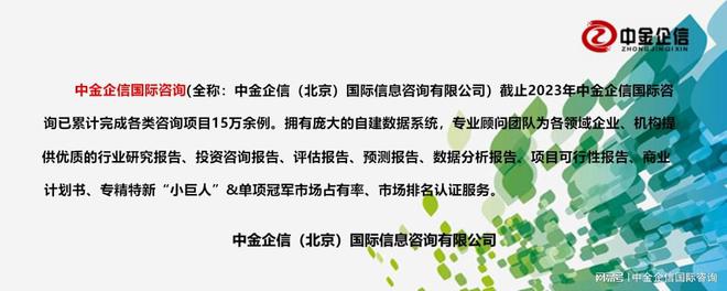 中金企信发布-2024-2030年跨境电商市场竞争力分析及投资战略预测